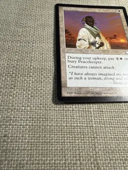 Peacekeeper LP, English MTG Weatherlight - Image 2