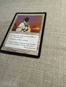 Peacekeeper LP, English MTG Weatherlight - Image 3