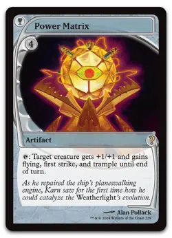 Power Matrix (Future Sight) #229 (NM) Mystery Booster 2 MB2 Magic MTG - Image 1