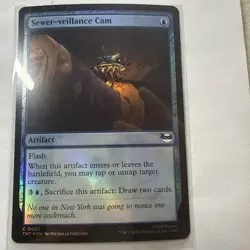 Sewer-veillance Cam #53 (Foil) (NM) TMT Magic MTG - Image 1