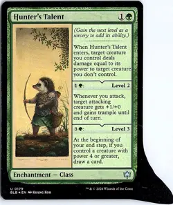 Hunter's Talent U Bloomburrow 179 LP Foil Magic - Image 1
