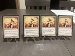 4x Warmth x4 - Tempest - MTG Magic - (2) NM, (2) LP - Image 1