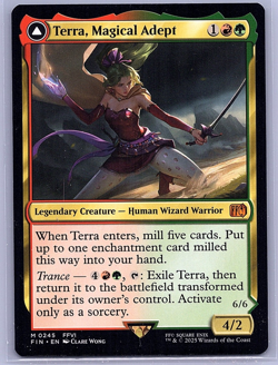 Terra, Magical Adept Esper Terra (REGULAR) - MTG Final Fantasy FIN #245 - Image 1