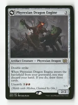 Phyrexian Dragon Engine - #163 - Non Foil - MTG - Near Mint - Image 1