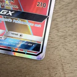 Pokemon Blaziken GX 153/168 Ultra Rare Full Art Holo Celestial Storm Card - Image 5