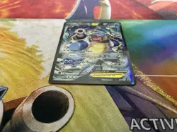 Pokemon Card Full Art Alt Art Fire Promo Fire Blastoise EX XY122 - Image 2