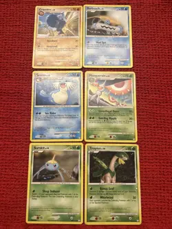 Mysterious Treasures Lot - 6 Cards - Pokemon Diamond Pearl Vintage Set LP-HP - Image 1