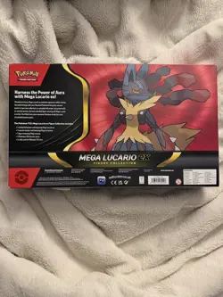 Pokemon TCG Mega Lucario ex Premium Figure Collection Box Factory Sealed - Image 3