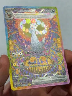 Pokemon TCG Prismatic Evolutions #161/131 Umbreon ex Special Illustration Rare - Image 3