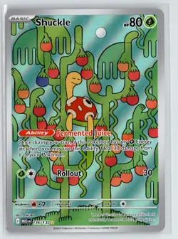 Pokemon ME01: Mega Evolution #136/132 Shuckle NM - Image 1