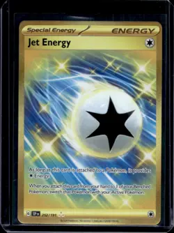 2024 Pokemon Surging Sparks Jet Energy #252/191 - Image 1