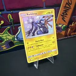 Pokemon TCG Xurkitree Hidden Fates SV14/SV94 Holo Shiny Holo Rare - Image 2