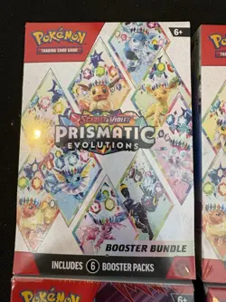 Pokemon Prismatic & Destined Rivals Booster Bundles Lot Of 4 - Image 2