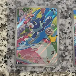 Pokemon TCG First Partner Illustration Collection Popplio 45 Litten 44 rowlet 43 - Image 3