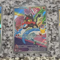 Pokemon TCG First Partner Illustration Collection Popplio 45 Litten 44 rowlet 43 - Image 4