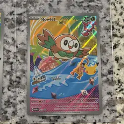 Pokemon TCG First Partner Illustration Collection Popplio 45 Litten 44 rowlet 43 - Image 5