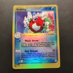 2003 Seaking 21/109 - Ruby & Sapphire Reverse Holo Rare - Pokemon TCG - LP - Image 1