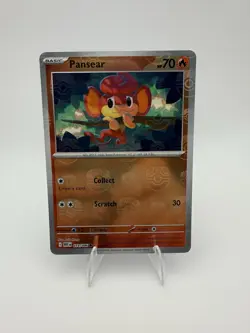Pansear (Master Ball Pattern) 014/086 Pokemon TCG Sv: White Flare Holo - Image 1
