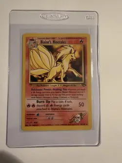 Pokemon Blaine's Ninetales 21/132 Gym Challenge Rare Unlimited 2000 WOTC NM 💎 - Image 1