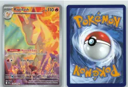 Rapidash 189/182 Illustration Rare Destined Rivals Pokemon Near Mint - Image 3