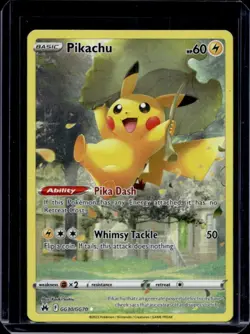 2023 Pokemon SWSH Crown Zenith Pikachu Galarian Gallery #GG30/GG70 - Image 1