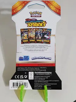 Pokemon Scarlet & Violet Surging Sparks Sleeved Booster Pack – Sealed 820650853258 - Image 2