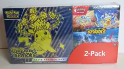 Pokemon TCG Surging Sparks Pokemon EtB and Booster Bundle Costco Exclusive - Image 1