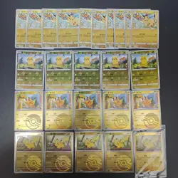 25*Lot Pokemon TCG S-Chinese with 4 different Pikachu #39 KB72 - Image 1