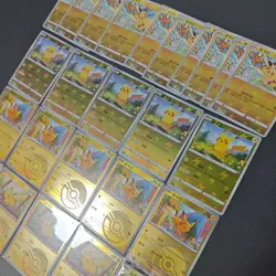 25*Lot Pokemon TCG S-Chinese with 4 different Pikachu #39 KB72 - Image 2