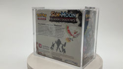 Pokemon TCG Sun & Moon Burning Shadows Booster Box SEALED w/Acrylic Case - Image 2