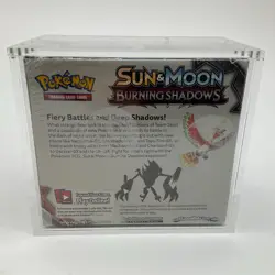 Pokemon TCG Sun & Moon Burning Shadows Booster Box SEALED w/Acrylic Case - Image 3