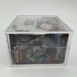 Pokemon TCG Sun & Moon Burning Shadows Booster Box SEALED w/Acrylic Case - Image 4