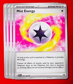 4x Mist Energy x4 - Temporal Forces - 161/162 - Uncommon - Pokemon TCG Playset - Image 1