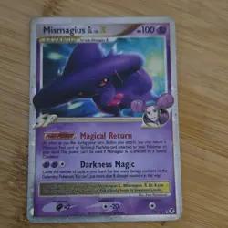 Pokemon TCG Mismagius GL Lv.X 110/111 Rising Rivals Ultra Rare Level Up Holo 10… - Image 1