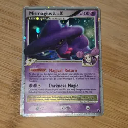 Pokemon TCG Mismagius GL Lv.X 110/111 Rising Rivals Ultra Rare Level Up Holo 10… - Image 2