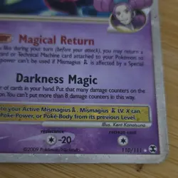 Pokemon TCG Mismagius GL Lv.X 110/111 Rising Rivals Ultra Rare Level Up Holo 10… - Image 4