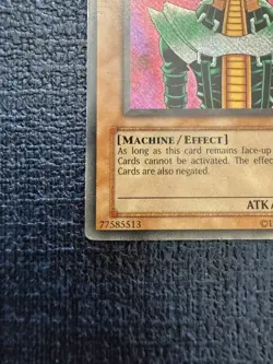 Yugioh Jinzo PSV-000, Secret Rare, Moderately Played - Image 3
