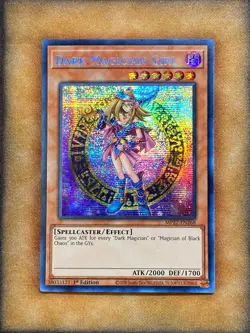 Yugioh Dark Magician Girl MP22-EN268 Secret Rare 1st Ed NM - Image 1