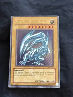 Blue-Eyes White Dragon Ultra Rare SDK-001 Unlimited English #39 for nostalgia. - Image 1