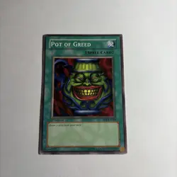Pot of Greed Common Structure Deck: Dragon's Roar SD1-EN015 LP - Image 1