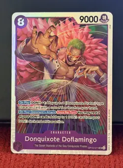 Donquixote Doflamingo OP10-071 English SR Royal Blood One Piece TCG ENGLISH - Image 1