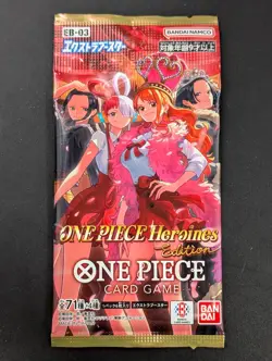 Lot or (72) One Piece EB-03 Heroines Edition Japanese Booster Packs Sealed - Image 2