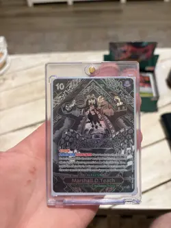 One Piece TCG Marshall D. Teach SP (SILVER) Legacy Of The Master OP09-093 ENG - Image 1