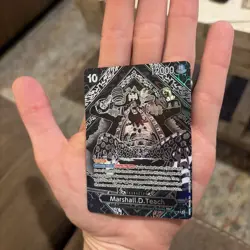 One Piece TCG Marshall D. Teach SP (SILVER) Legacy Of The Master OP09-093 ENG - Image 3