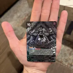 One Piece TCG Marshall D. Teach SP (SILVER) Legacy Of The Master OP09-093 ENG - Image 5