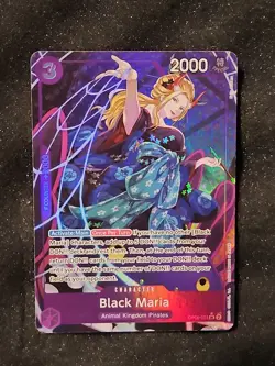 Black Maria - OP08-074 - SR Alt Art - Holo - One Piece Two Legends - English - Image 1