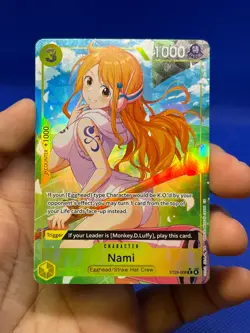One Piece ST29 Starter Deck 29: Egghead Nami ST29-009 Full Art NM - Image 2