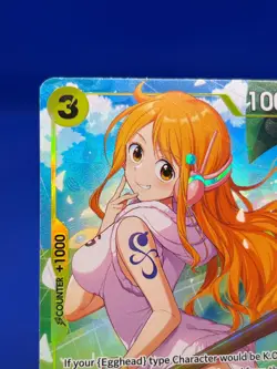 One Piece ST29 Starter Deck 29: Egghead Nami ST29-009 Full Art NM - Image 3