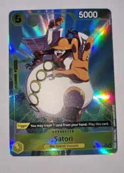 Satori OP05-105 Alt Art PRB-01 Premium The Best One Piece Card English TCG - Image 1