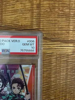 PSA 10 Bandai Union Arena Tanjiro Kamado Demon Slayer Promo Jump Festa 2022 - Image 4